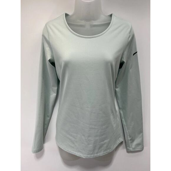 Nike Women's Dri Fit Long Sleeve Mint Size Medium - Picture 1 of 6